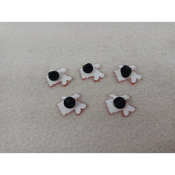 Vintage Dollywood Butterfly Lapel Pin "Love Every Moment" Set of 5 Dollywood Pin - Picture 3 of 7